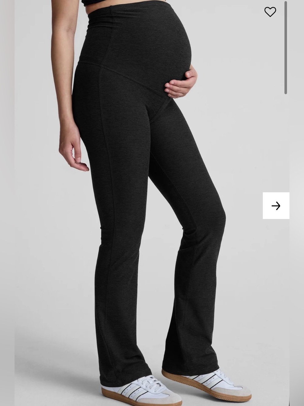 Beyond the Bump Spacedye™ Practice Maternity Bootcut Pants - Picture 5 of 6